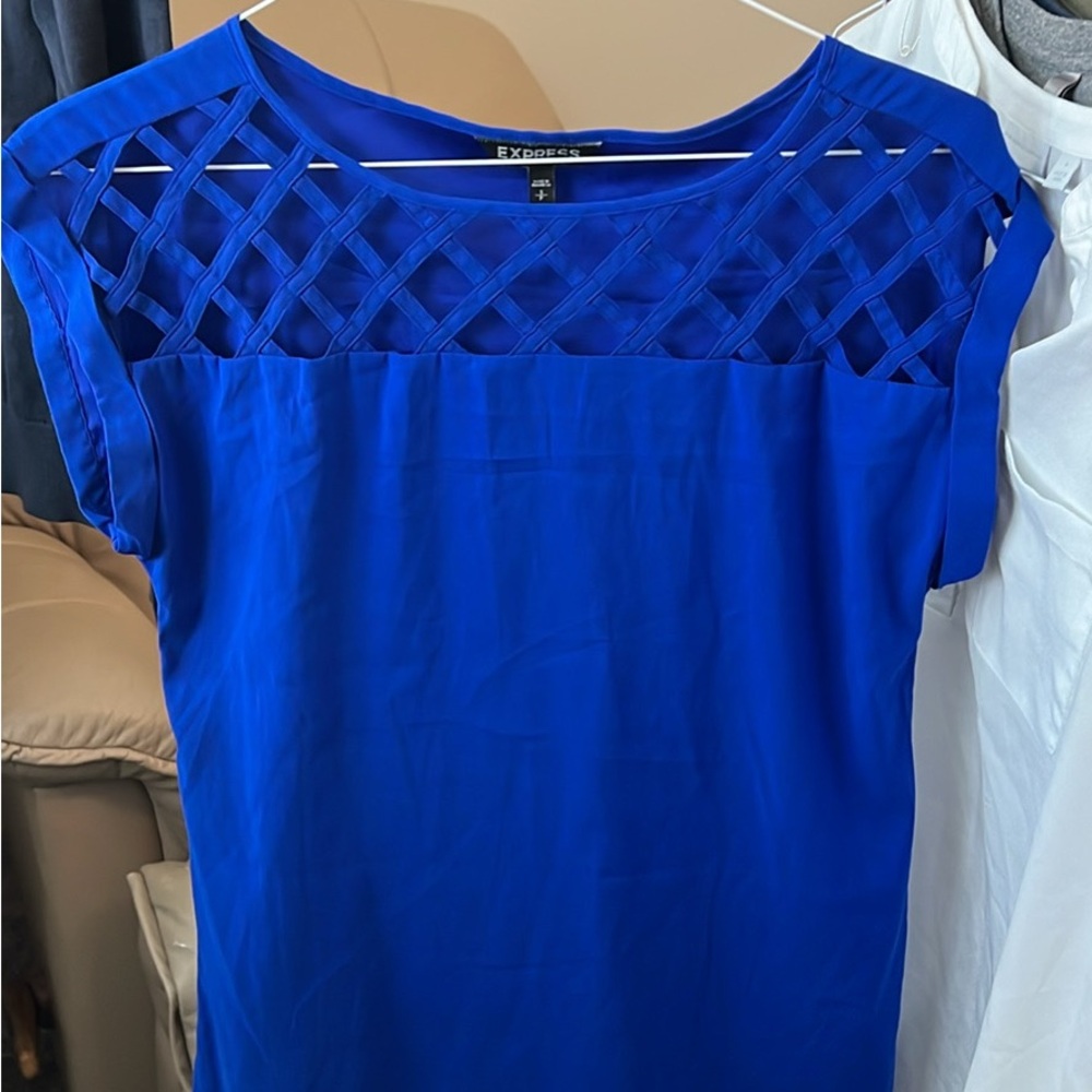 Express Electric Blue Top